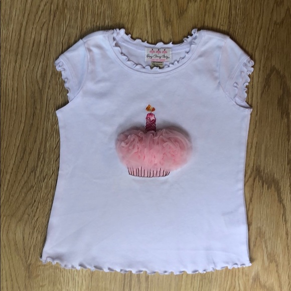 Girls cute tee, size 5/6 - Picture 1 of 4